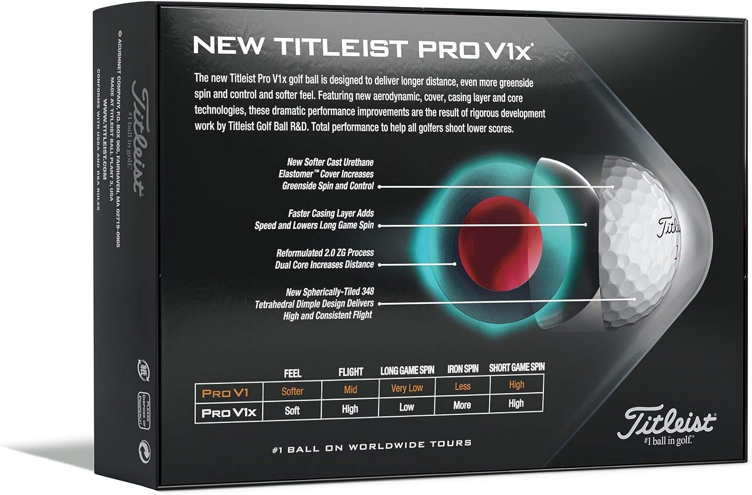 Pro V1X Golf Balls Prior Generation (One Dozen)