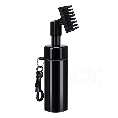 1Pc Golf Club Cleaner Groove Tube Golf Brush Golf Club Brush with Leakproof Reservoir Tube Squeeze Bottle for Easy Cleaning