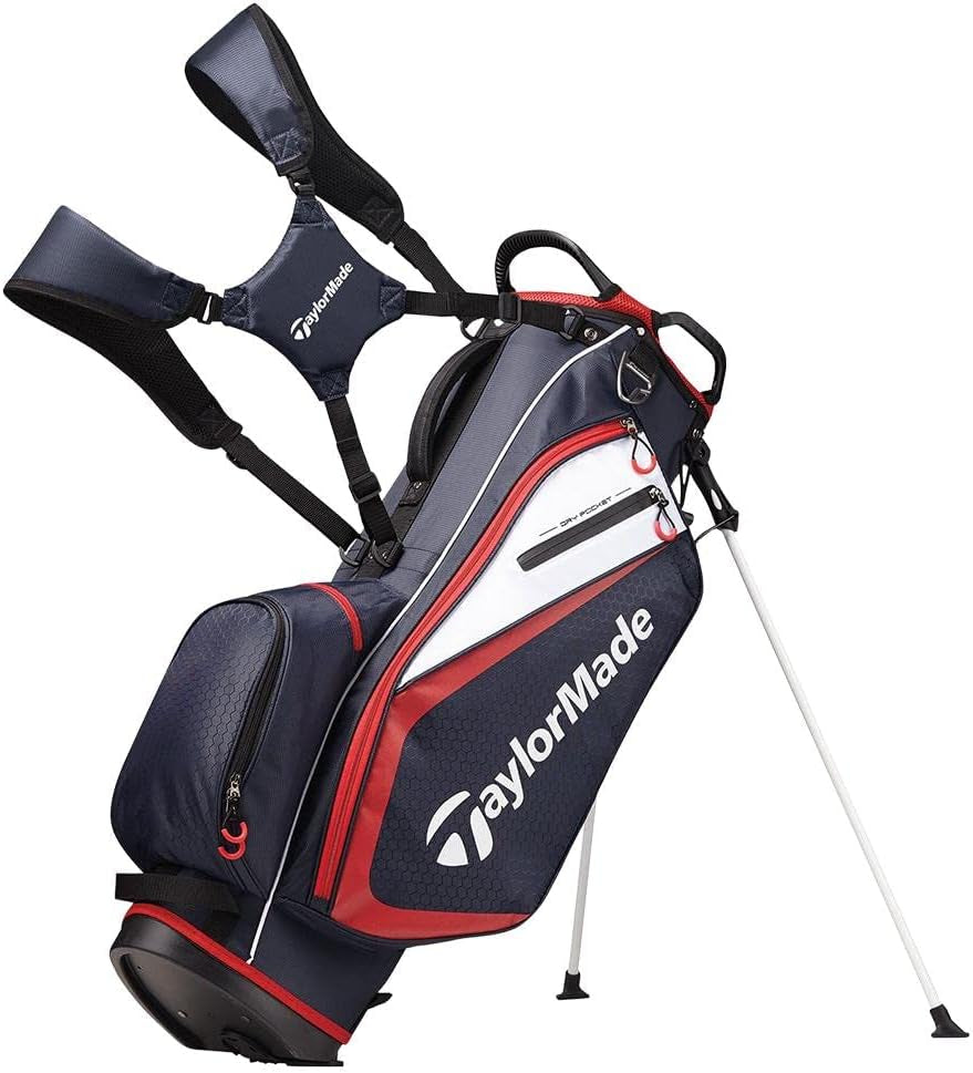 Select ST Stand Bag, Navy/White/Red