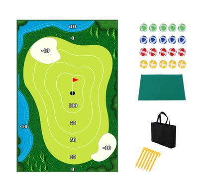 Golf Training Mat for Swing Parent-Child Toys Ball Trace Directional Mat Swing Path Pads Swing Practice Pads