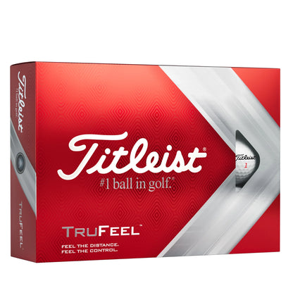 2022 Trufeel Golf Balls, 12 Pack, White