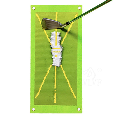 Golf Mat That Shows Swing Path Analyzer Golf Training Mat for Swing Detection Batting Golf Swing Trainer Mat Golf Hitting Mat