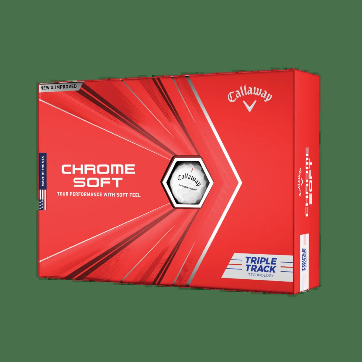 Chrome Soft 2020 Golf Balls-Dozen-White