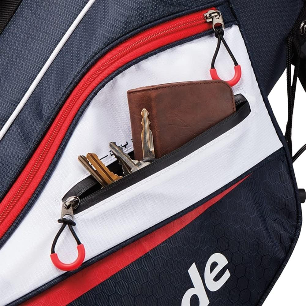 Select ST Stand Bag, Navy/White/Red