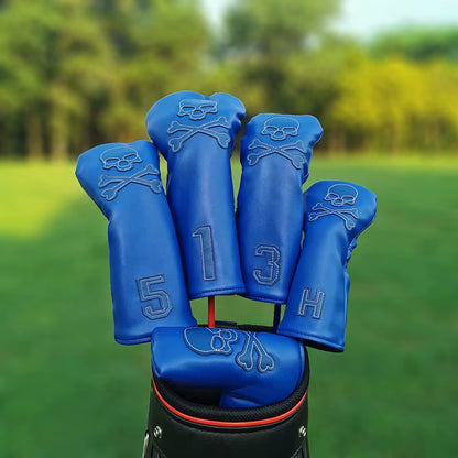 24 Kinds of New Golf Club Head Covers, Blade Putter Covers, Semi-Circular Club Covers, Individual Wooden Club Covers