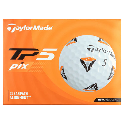 2021 TP5 Pix Golf Balls White