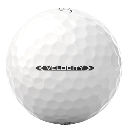 2024 Velocity Golf Balls, 12 Pack, White