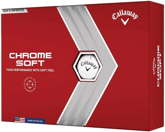 Chrome Soft 22 Golf Balls 12Pk White