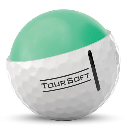 2022 Tour Soft Golf Balls, 12 Pack, White