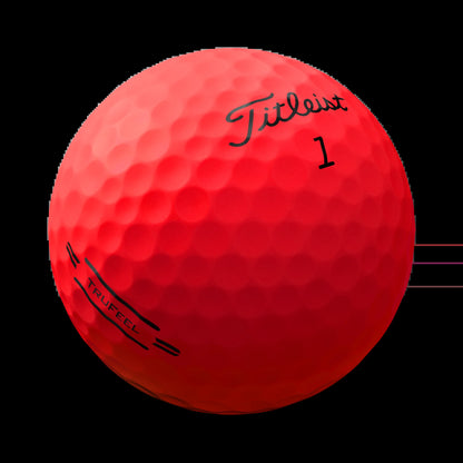 Trufeel Golf Balls, 12 Pack, Red